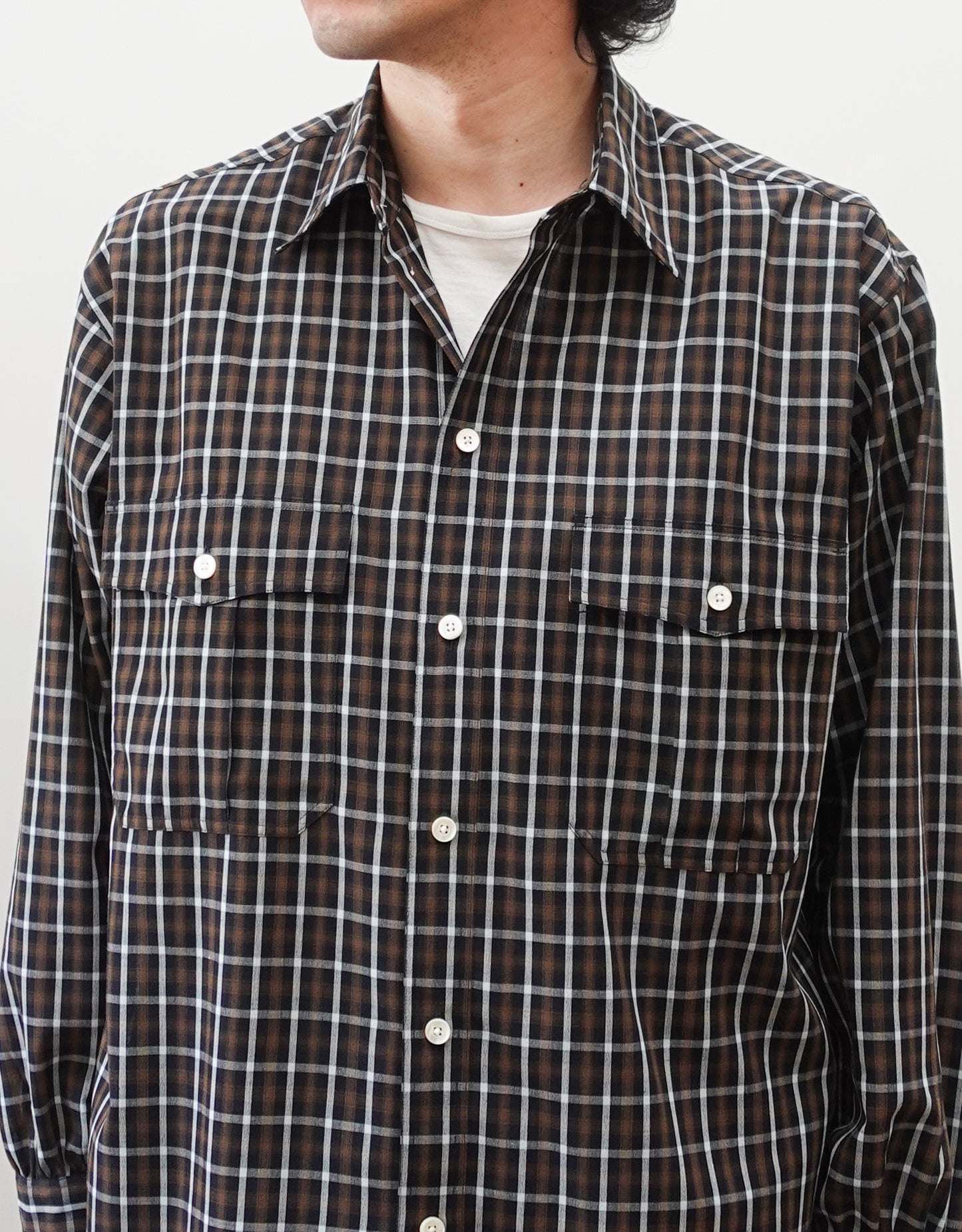 MULTI CHECK TROPICAL SHIRT