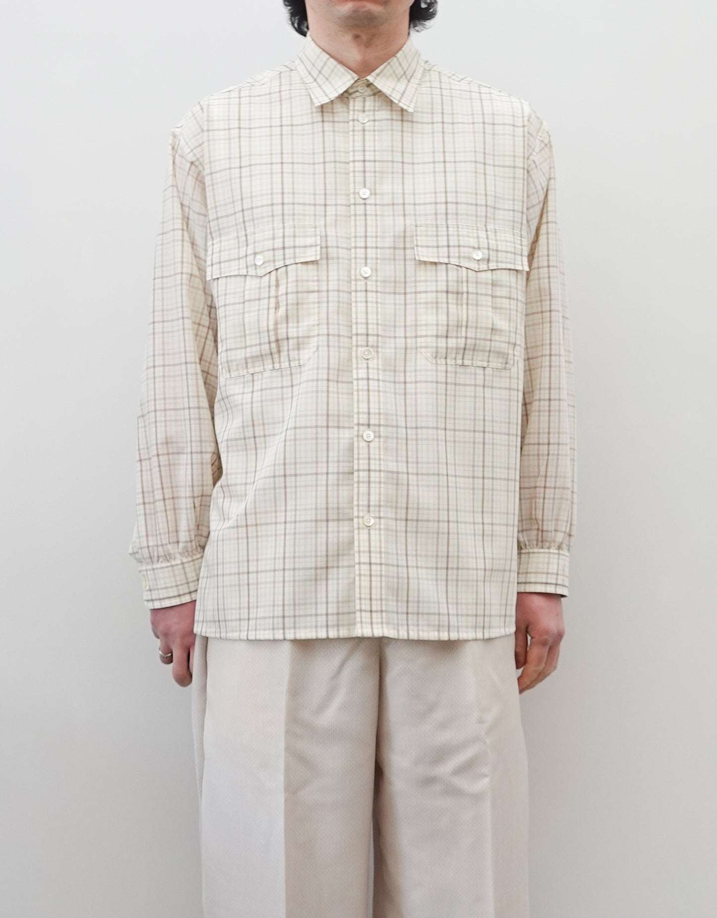 MULTI CHECK TROPICAL SHIRT