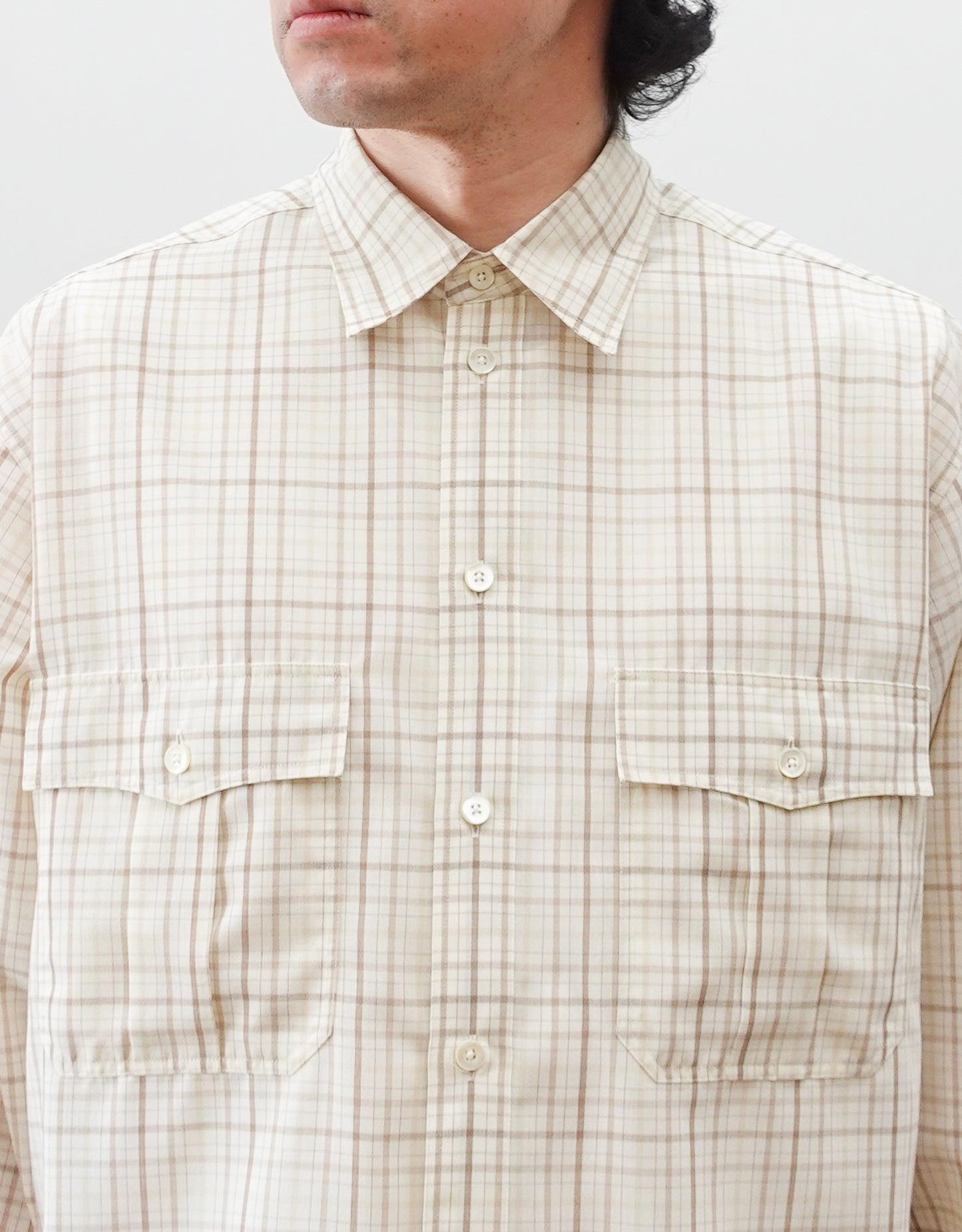 MULTI CHECK TROPICAL SHIRT