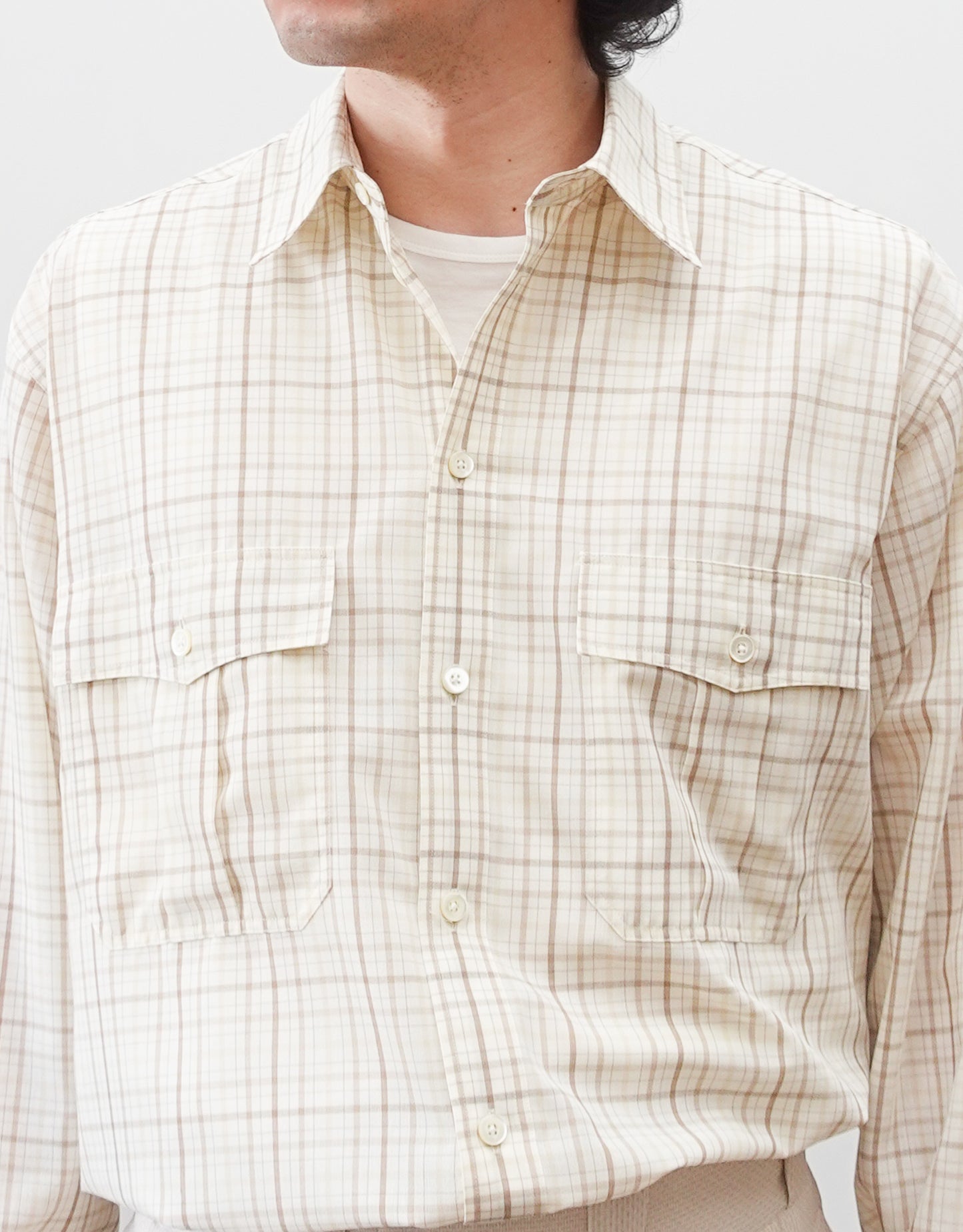 MULTI CHECK TROPICAL SHIRT