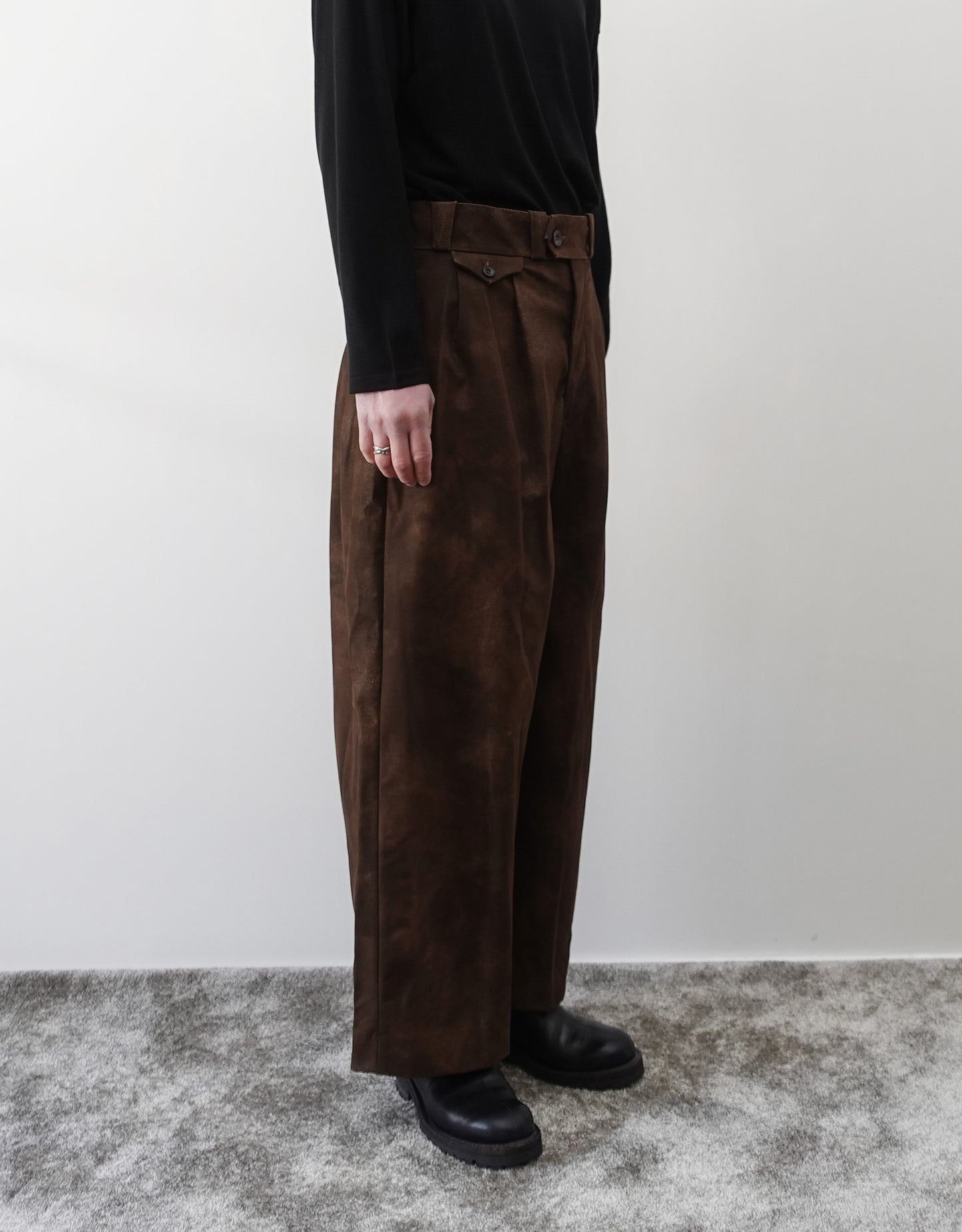 SYNTHETIC LEATHER TANGO PANTS