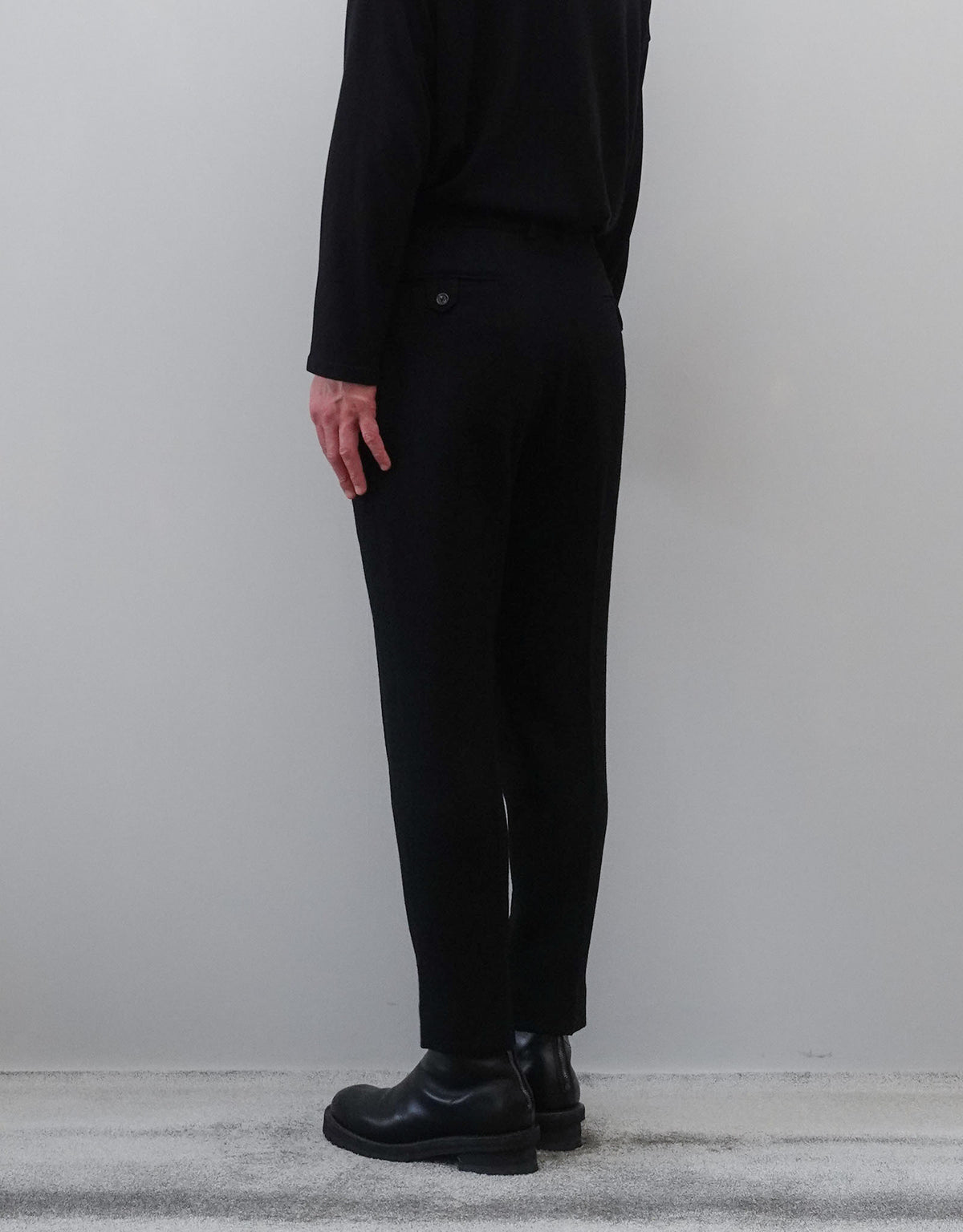 TWO DARTS SLIM TROUSERS - BLACK -