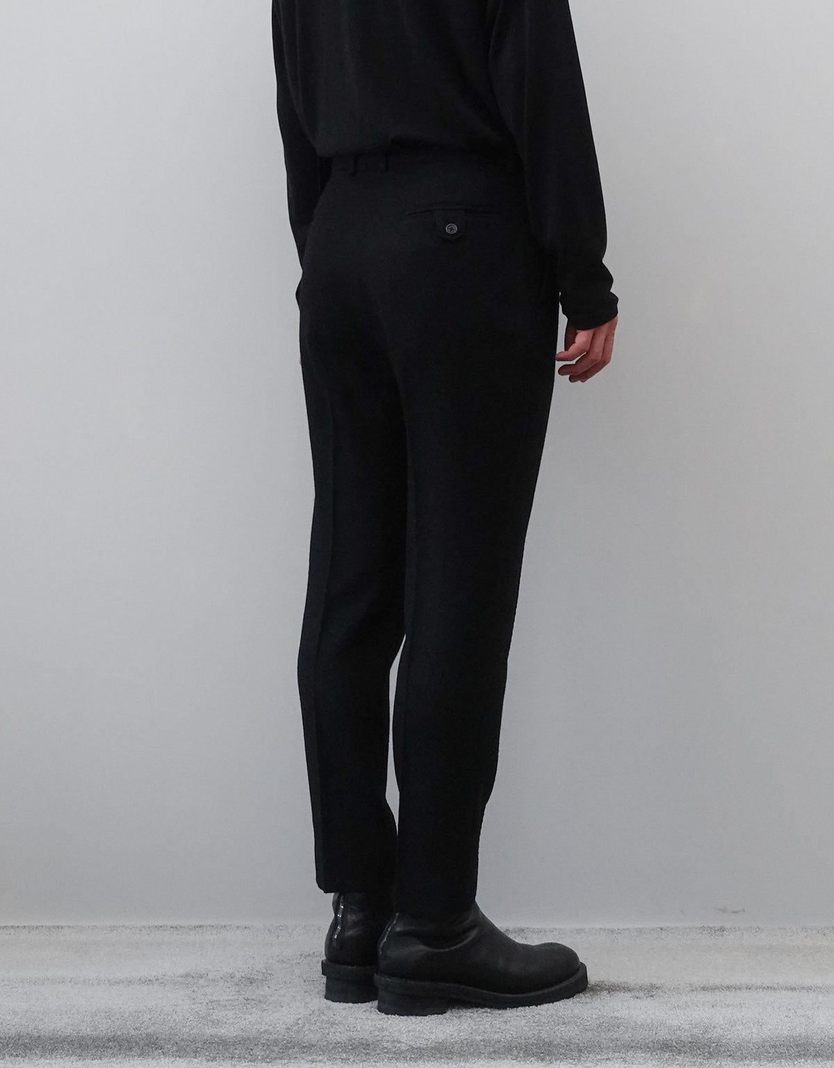 TWO DARTS SLIM TROUSERS - BLACK -