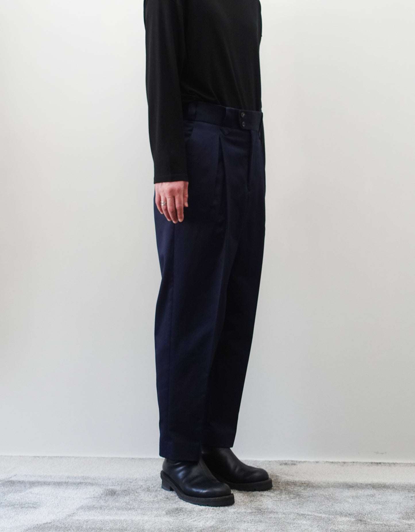 FINX COTTON SATIN MAMBO PANTS