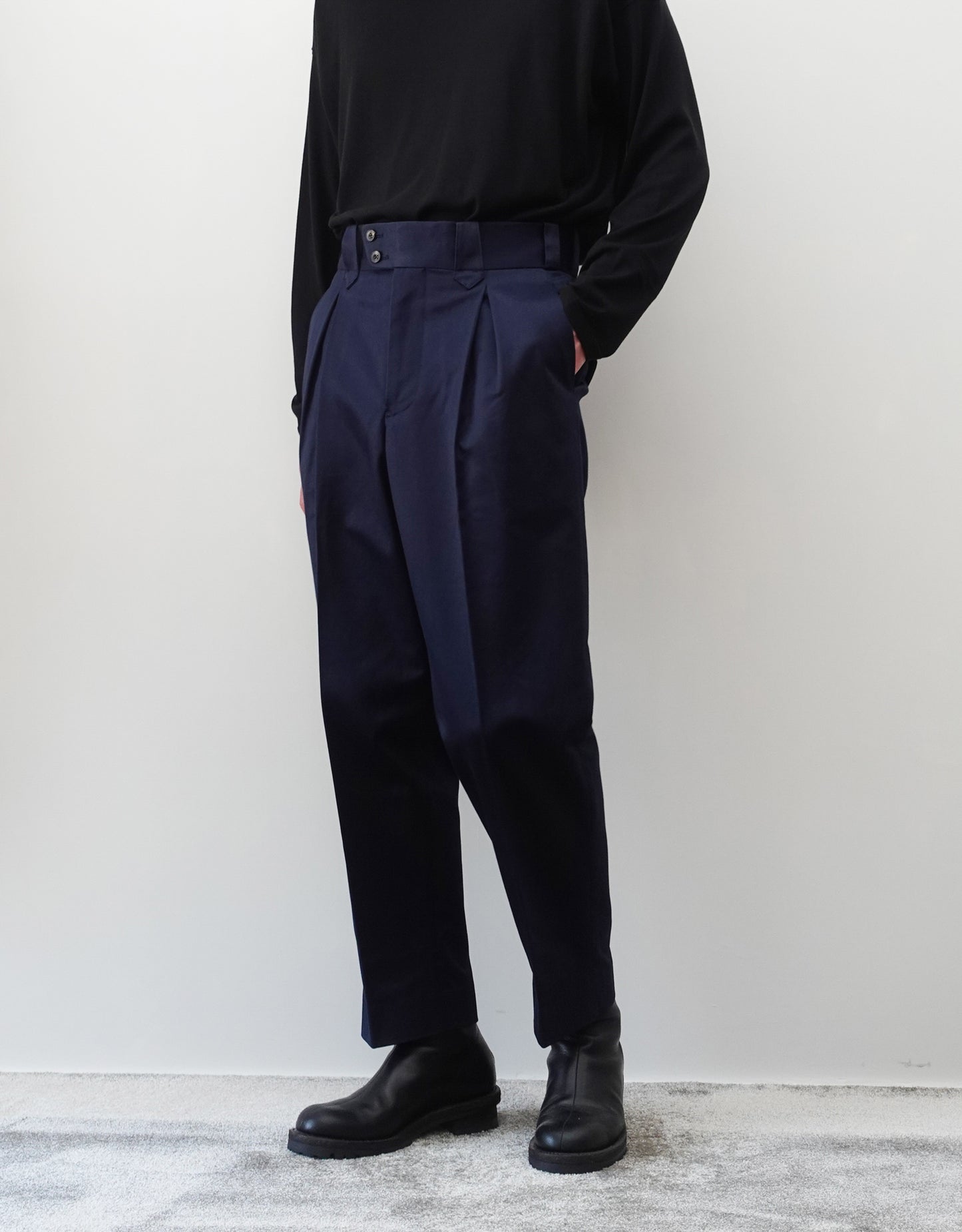 FINX COTTON SATIN MAMBO PANTS
