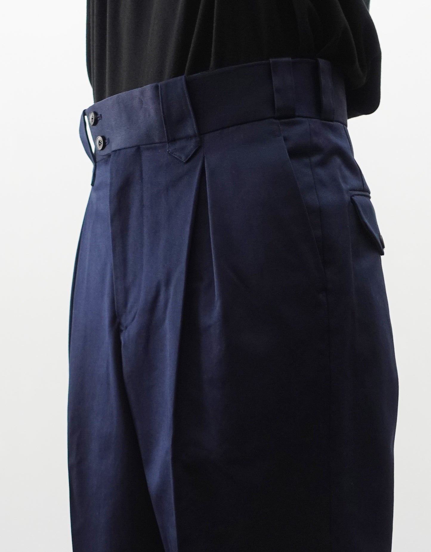 FINX COTTON SATIN MAMBO PANTS