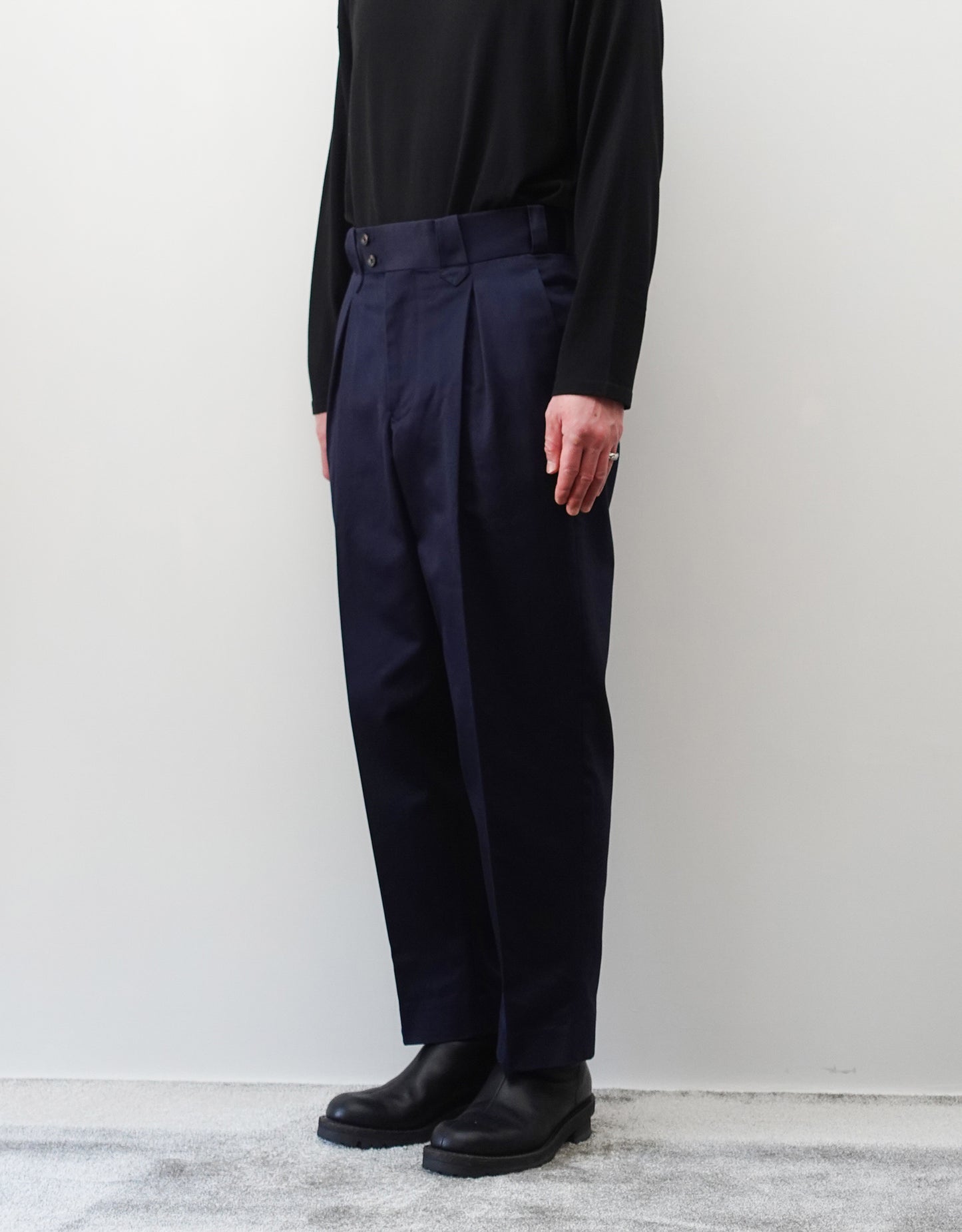 FINX COTTON SATIN MAMBO PANTS