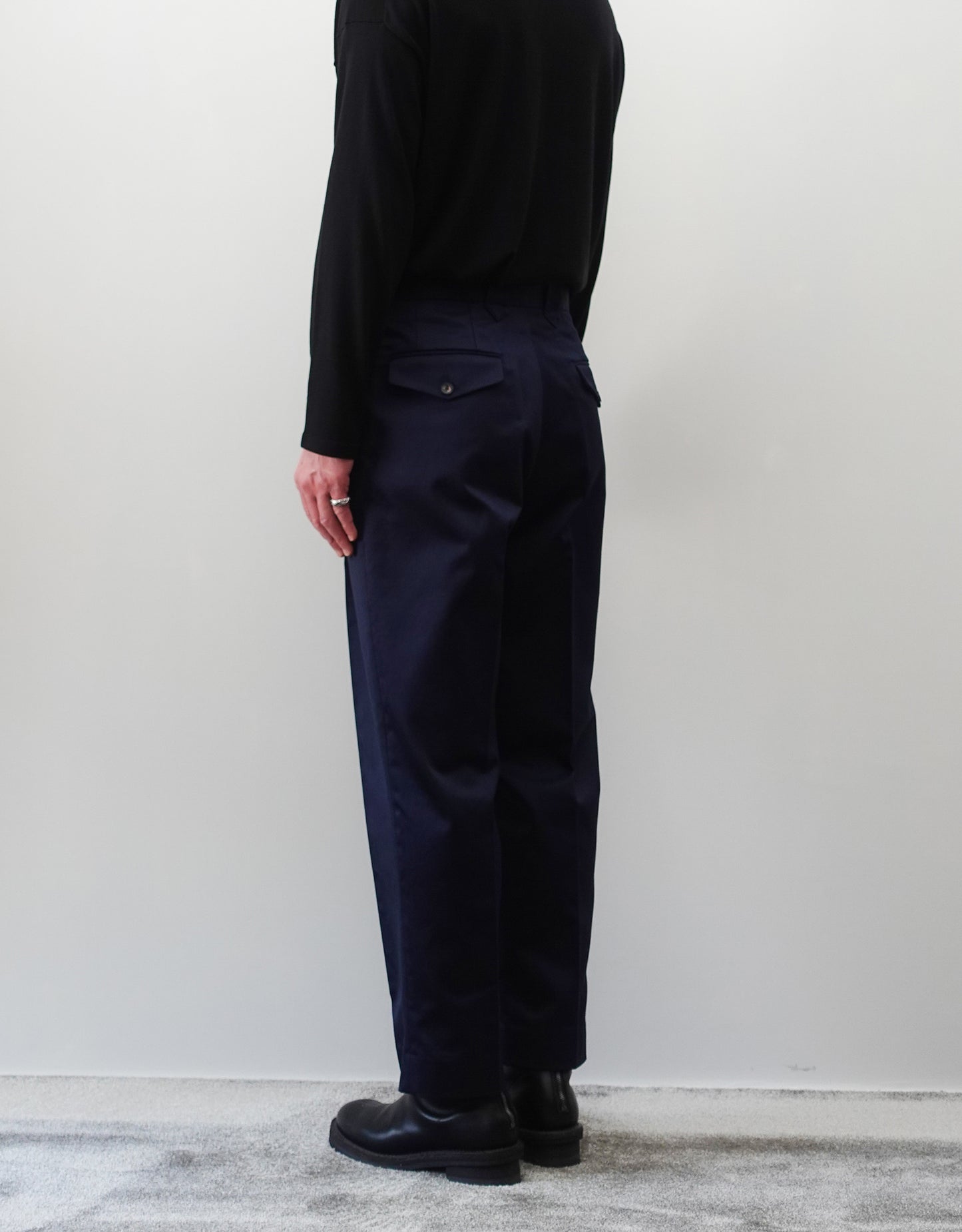 FINX COTTON SATIN MAMBO PANTS