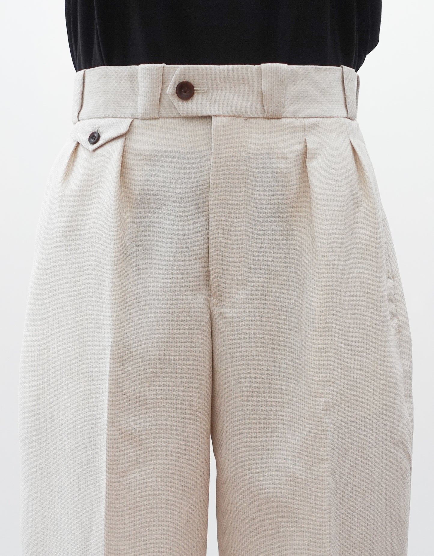 WOOL VISCOSE DOBBY TANGO PANTS