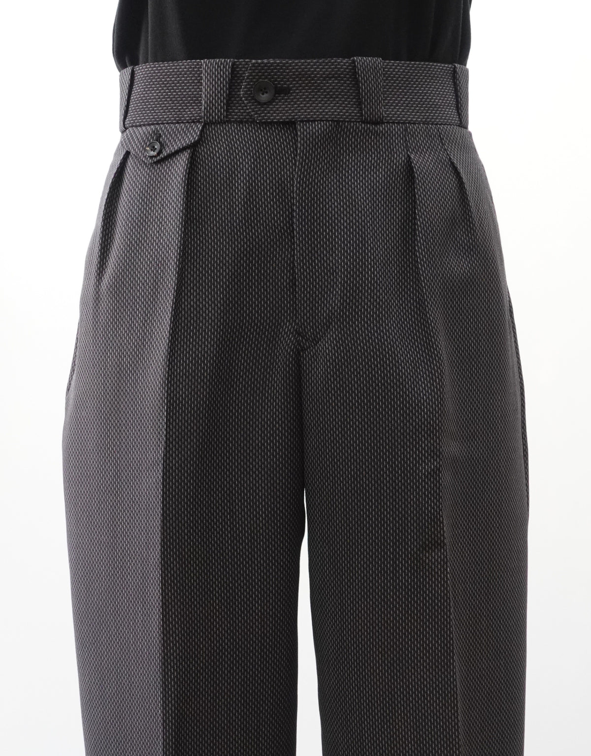 WOOL VISCOSE DOBBY TANGO PANTS