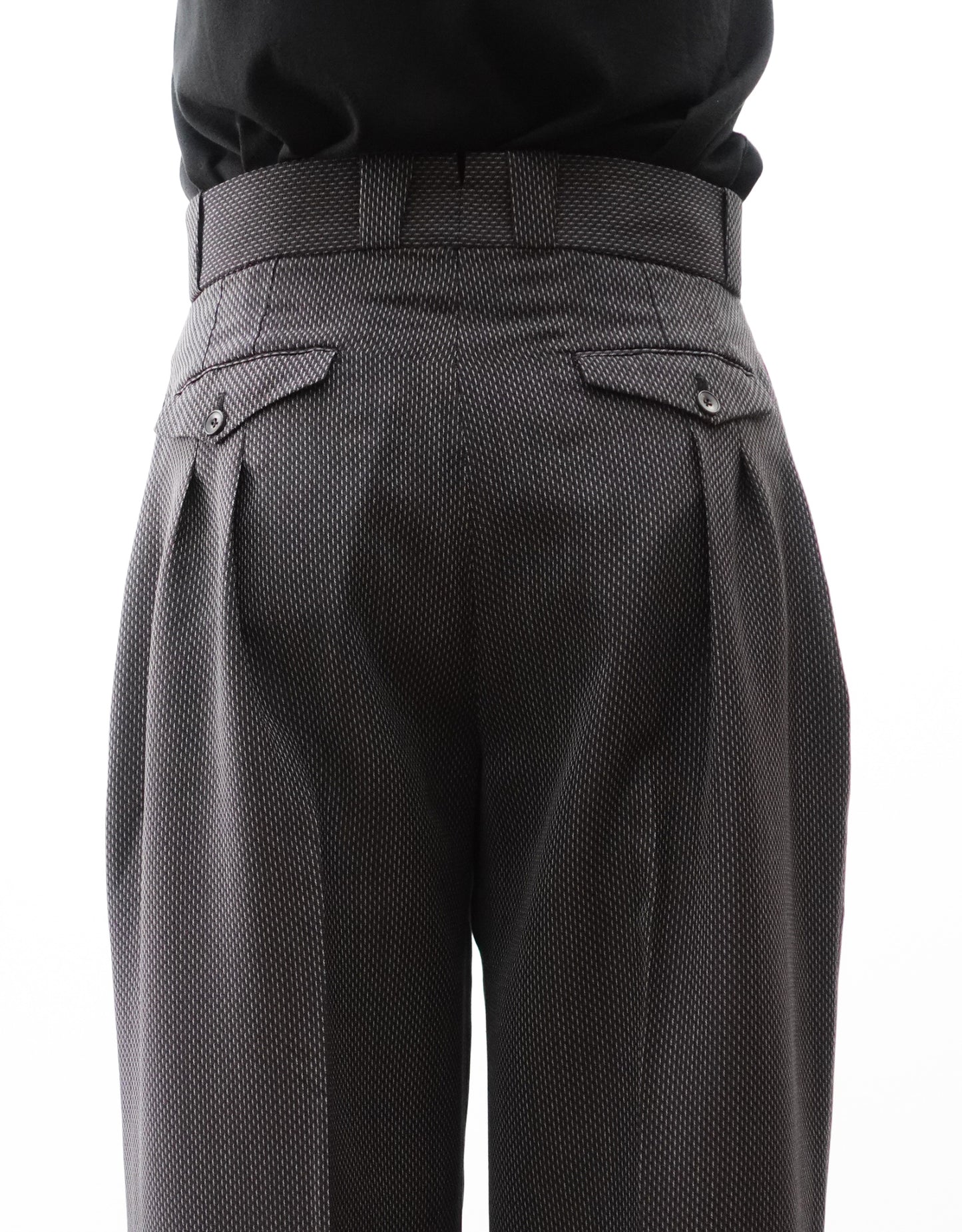 WOOL VISCOSE DOBBY TANGO PANTS