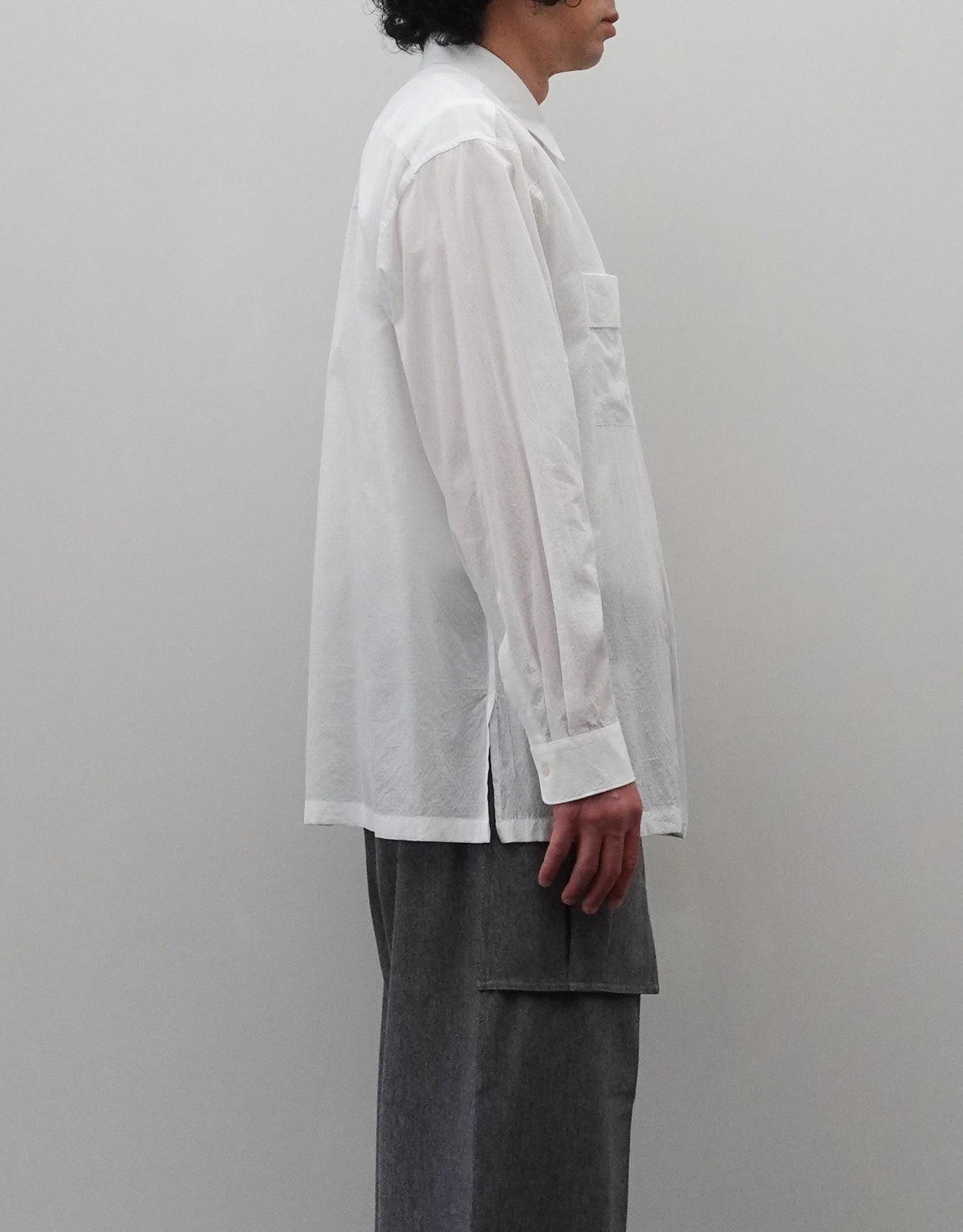 PIGMENT DYED SHRUNK DOBBY MIDDLE AGE SHIRTS