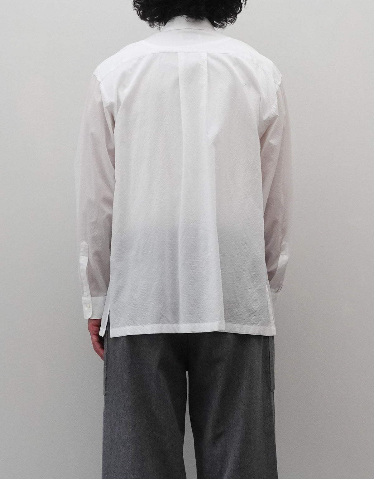 PIGMENT DYED SHRUNK DOBBY MIDDLE AGE SHIRTS