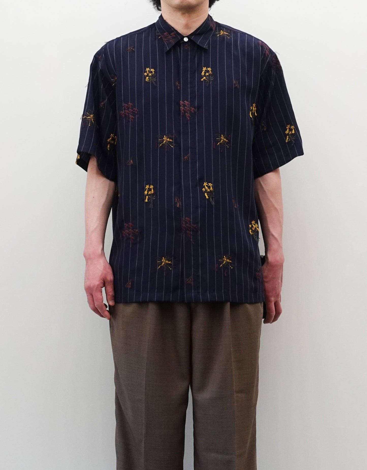 SOUVENIR EMBROIDERY SHORT SLEEVE SHIRT