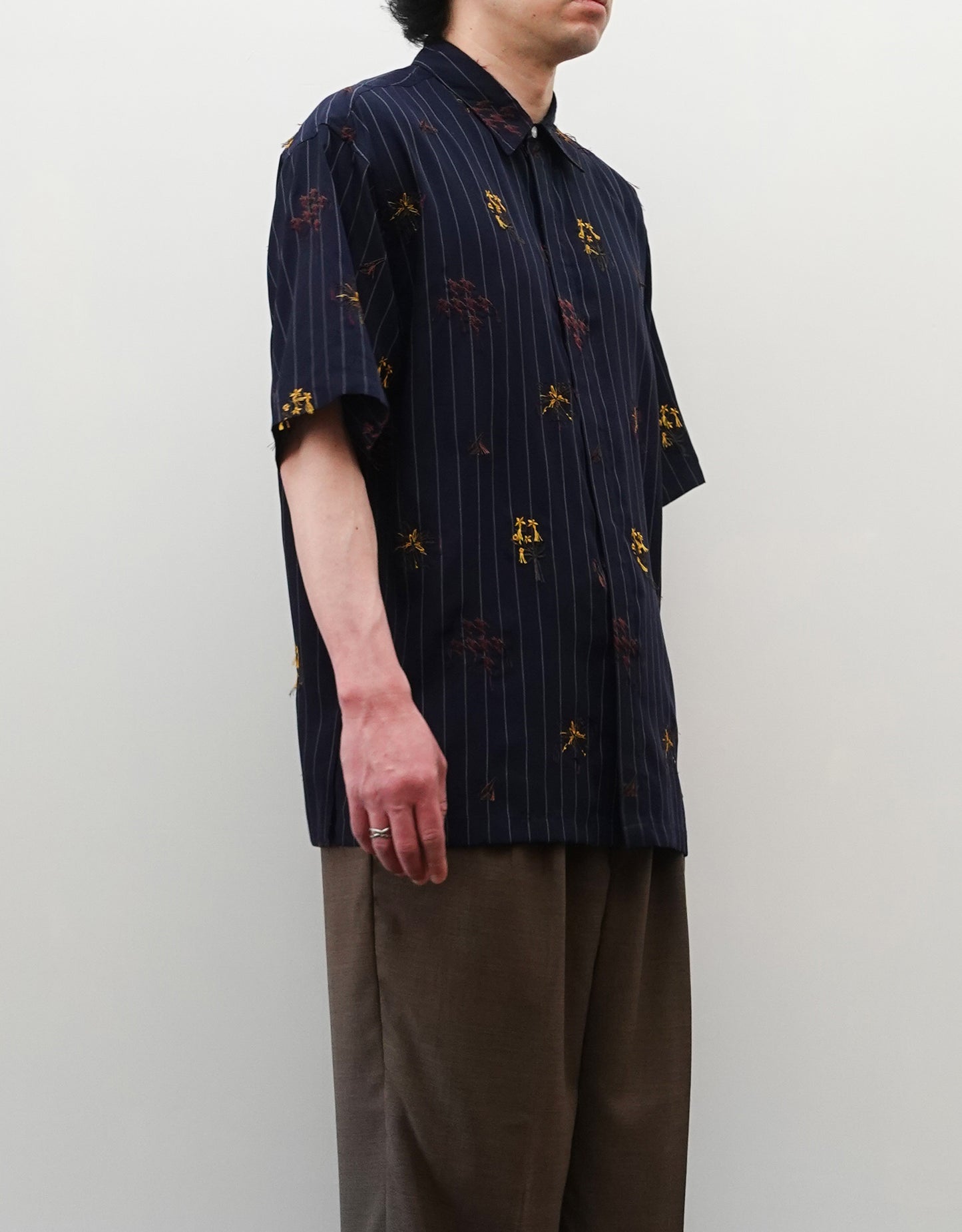 SOUVENIR EMBROIDERY SHORT SLEEVE SHIRT