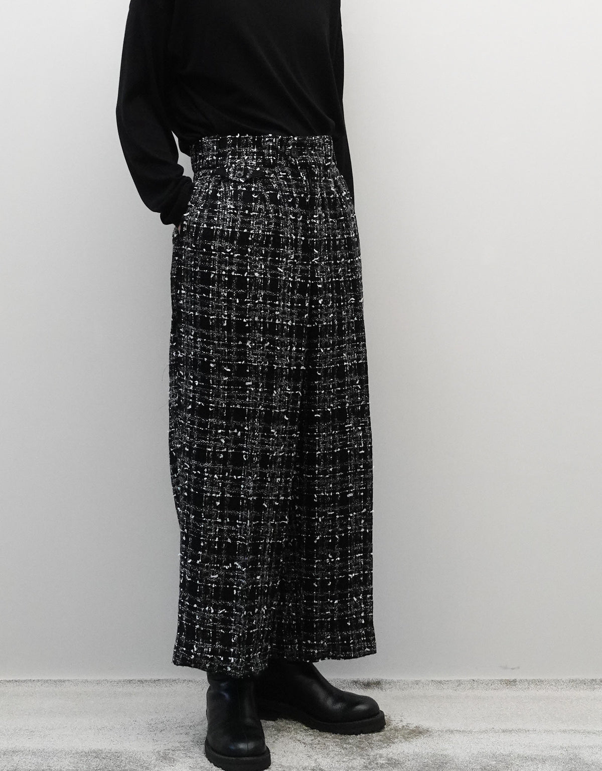 FANCY TWEED TANGO PANTS