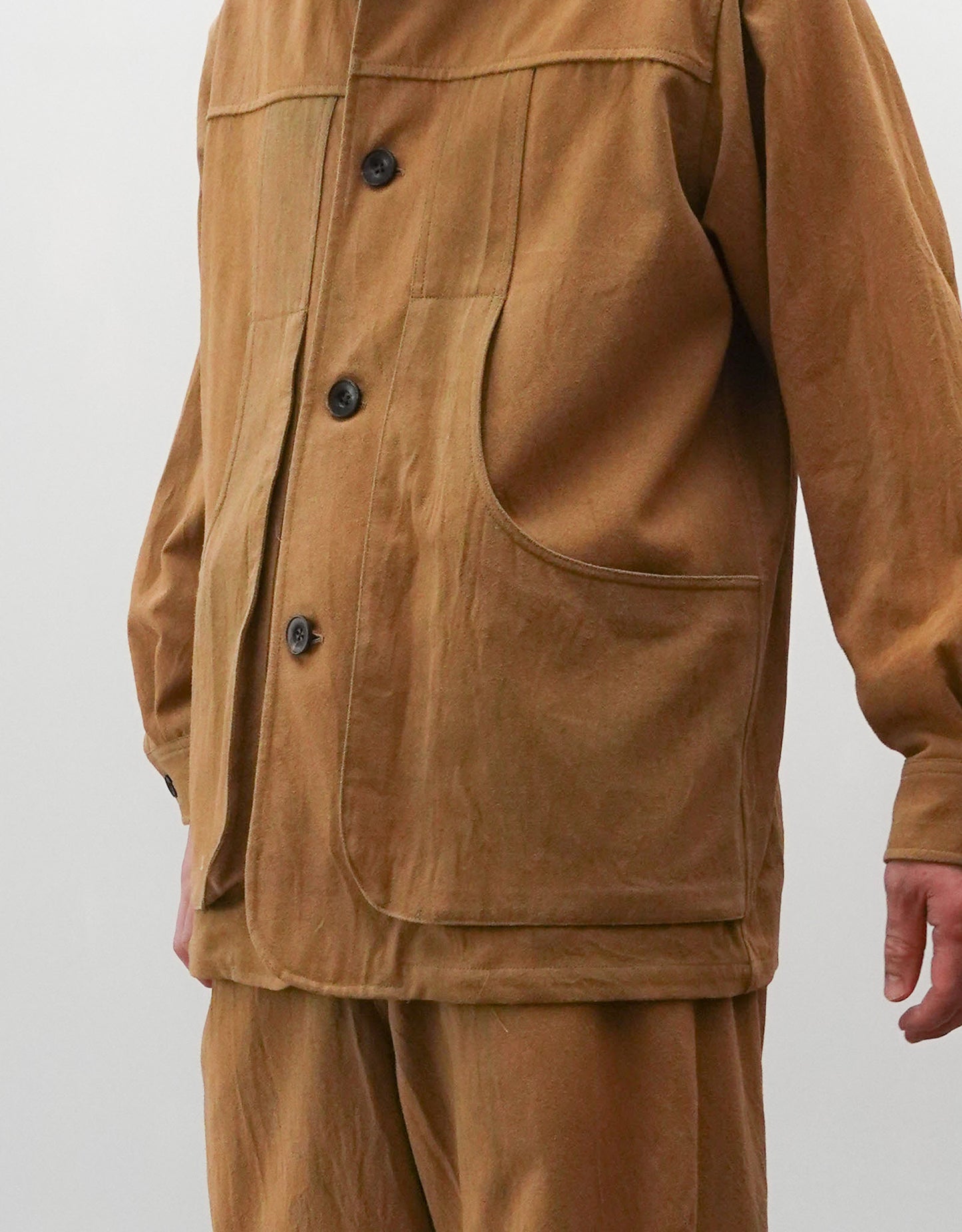VINTAGE LEATHER EURO HUNTHING BLOUSON