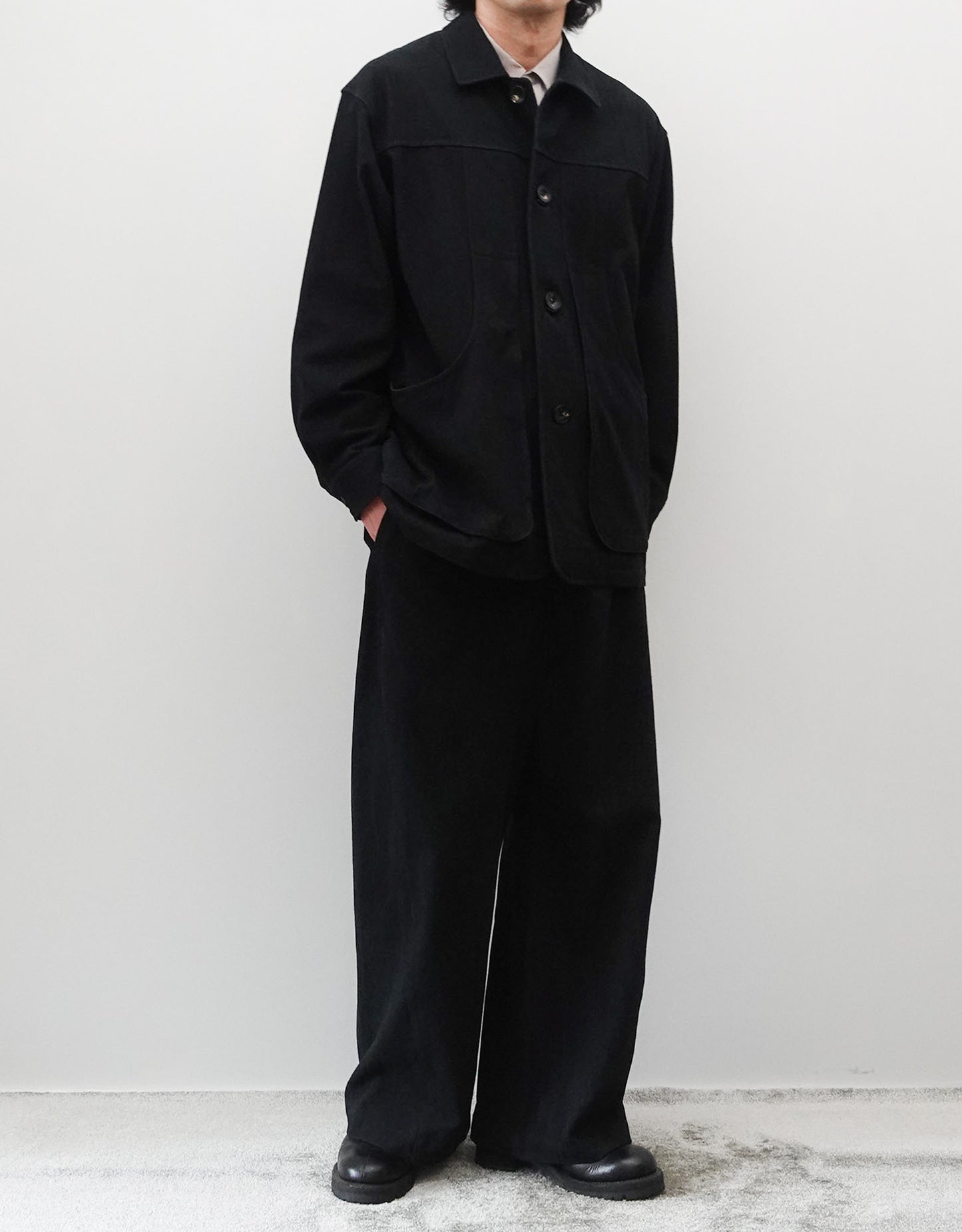 VINTAGE LEATHER EURO HUNTHING BLOUSON