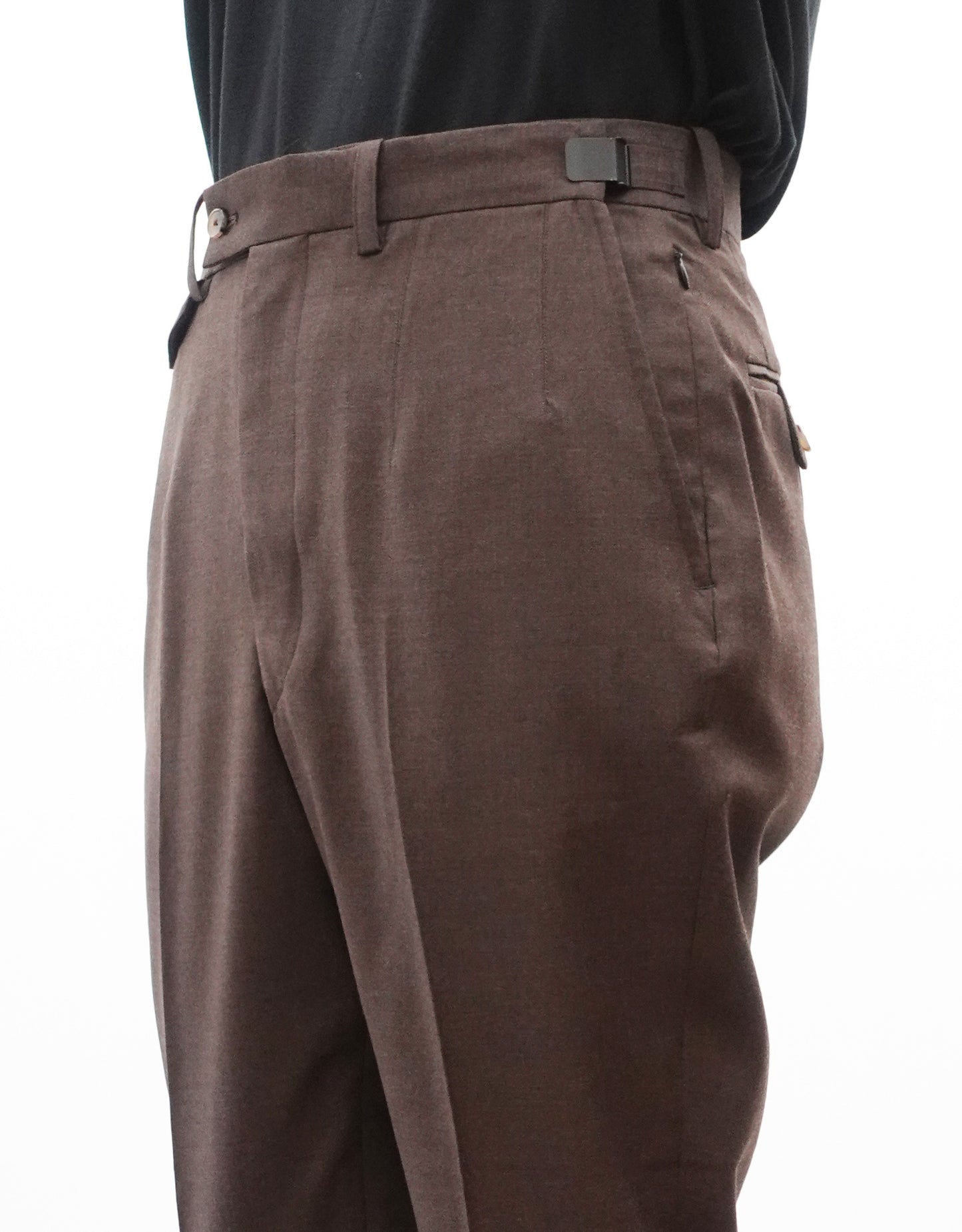 TWO DARTS SLIM TROUSERS - SEPIA MAHOGANY -